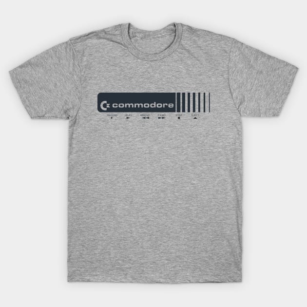 Commodore 1530 C2N Datasette T-Shirt by Hataka